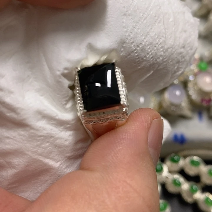 定制翡翠未镶嵌10号链接