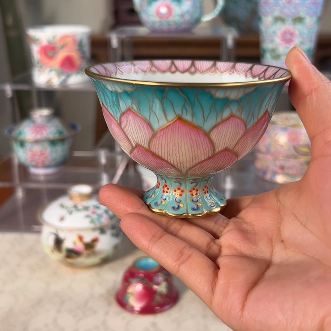 纯手工手绘 高端茶器