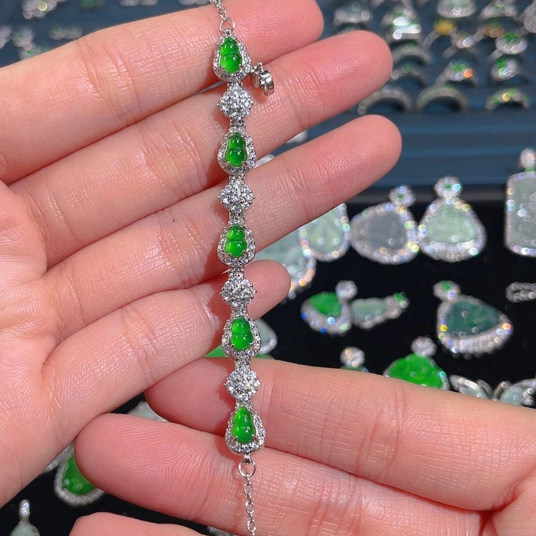 未镶嵌手链翡翠手链