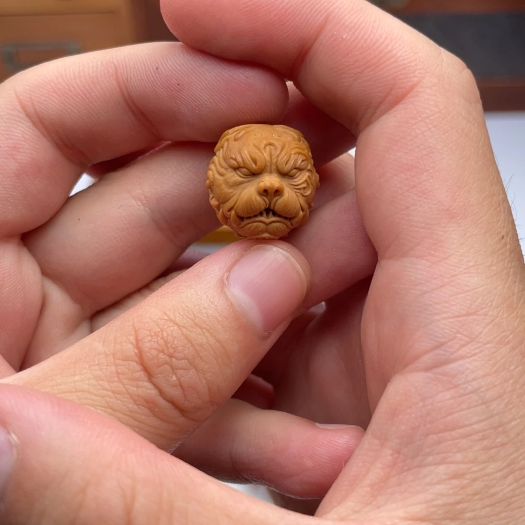 猴头核桃吊坠猴头核桃雕刻