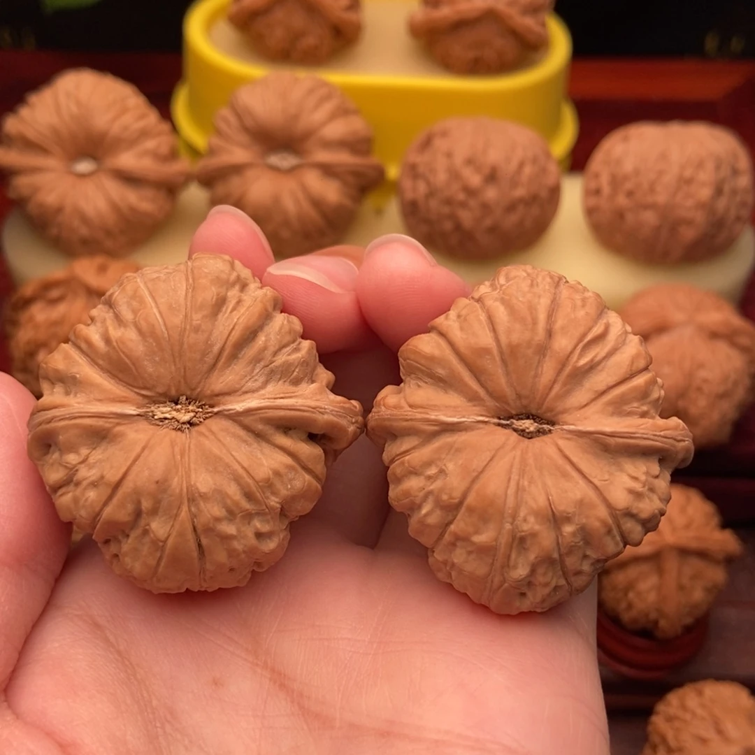 把件文玩核桃精品老树南瓜墩41