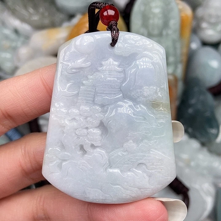 颈饰未镶嵌翡翠翡翠