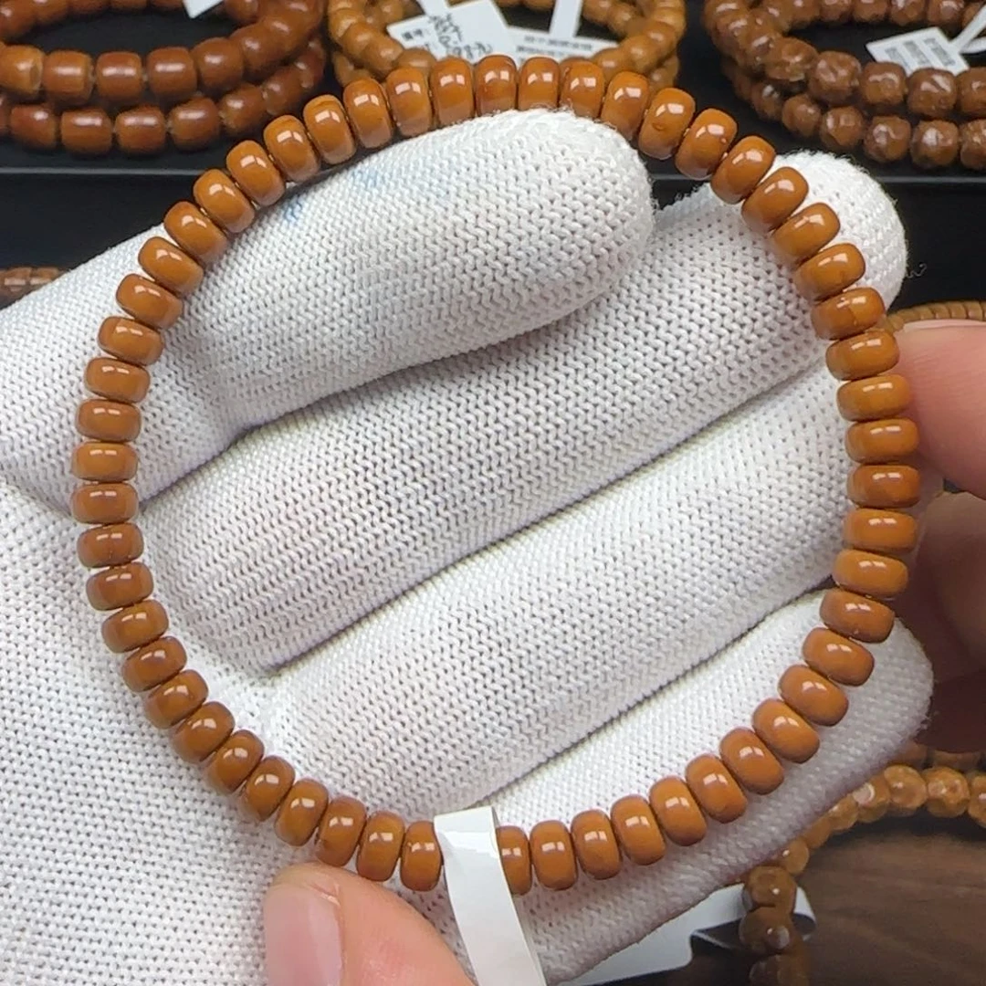 手串紫金鼠6.0mm纯肉算盘珠