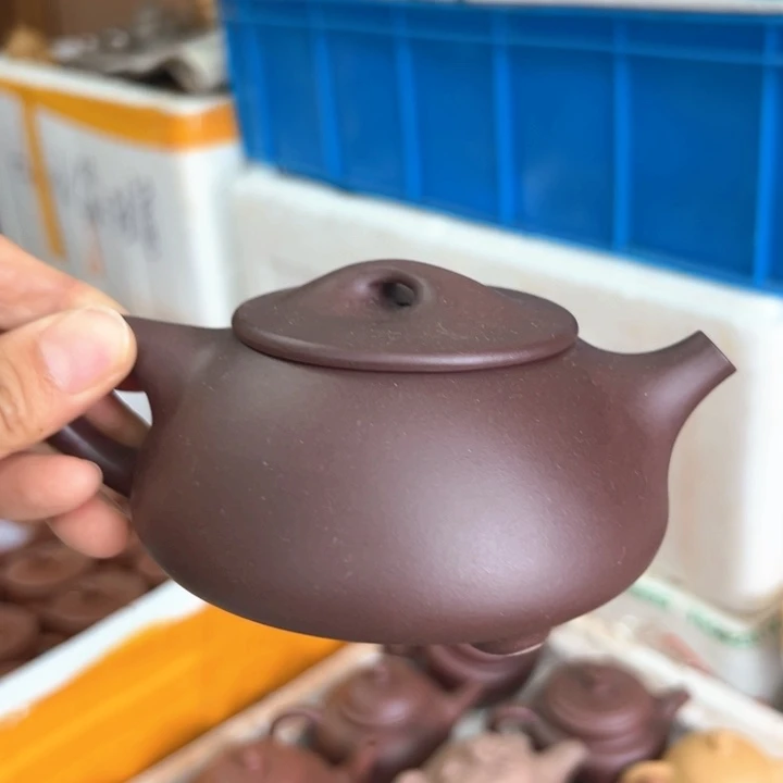 茶壶紫砂紫泥景州260c c