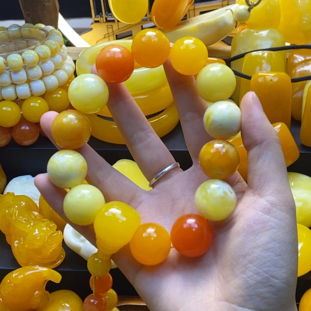 *****非金属全品无暇老蜡手持