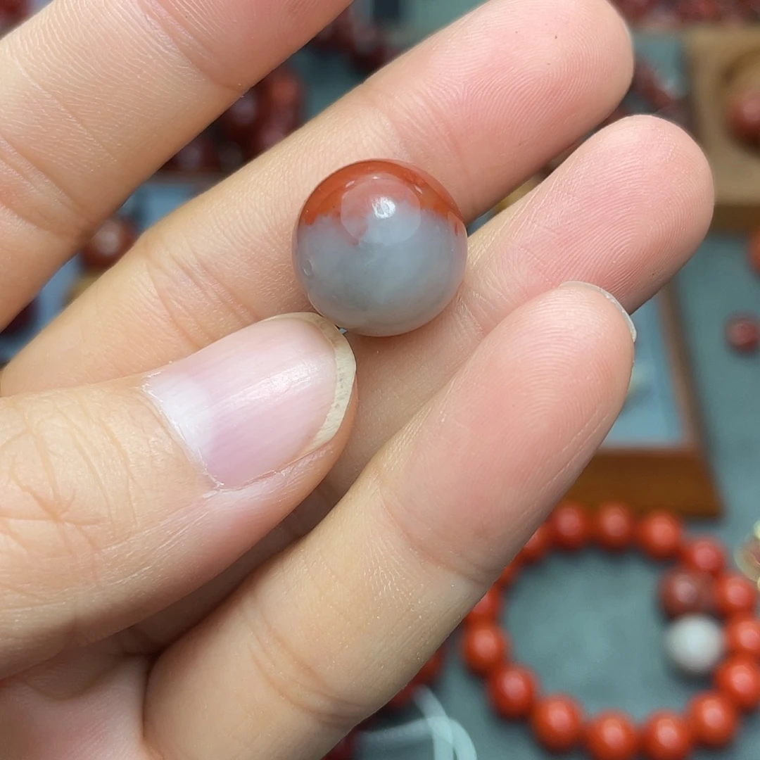 未镶嵌单珠南红玛瑙14多样性发1