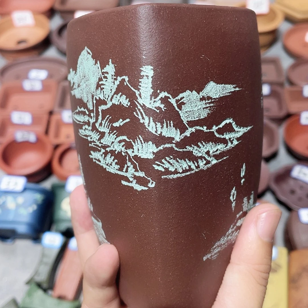 紫砂小盆7.5*13cmmmm