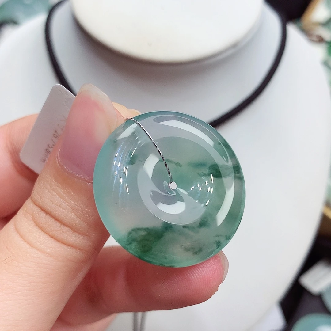 颈饰未镶嵌翡翠翡翠114，28.7/5.8