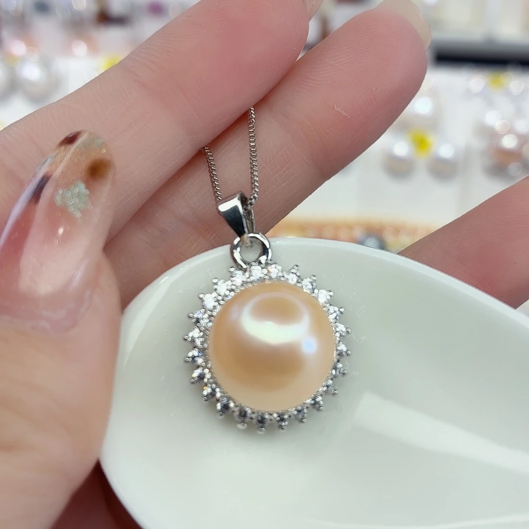 淡水珍珠颈饰合金