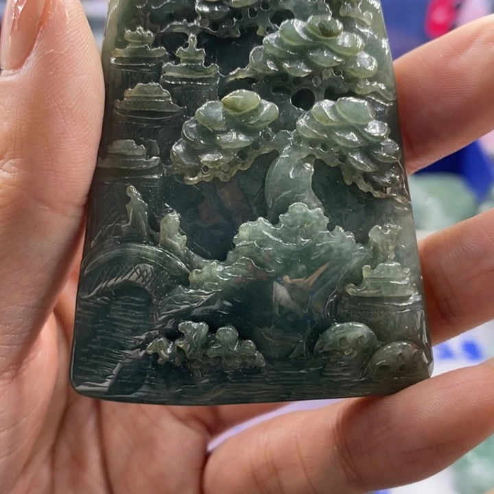 翡翠吊坠(不含链)未镶嵌阿*758
