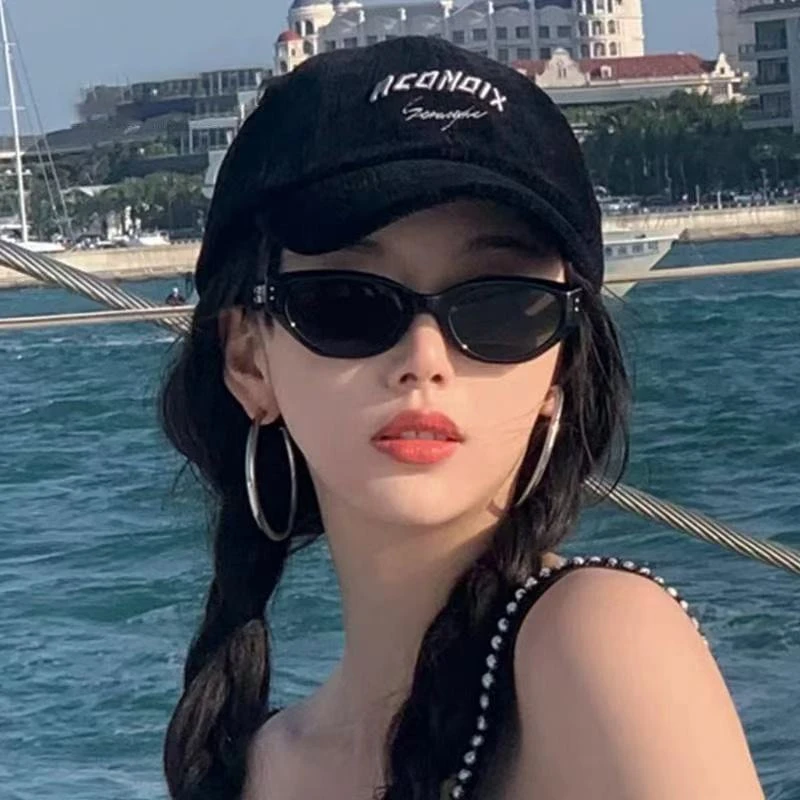 2025新款猫眼墨镜板材高级感女款开车偏光防紫外线太阳眼镜