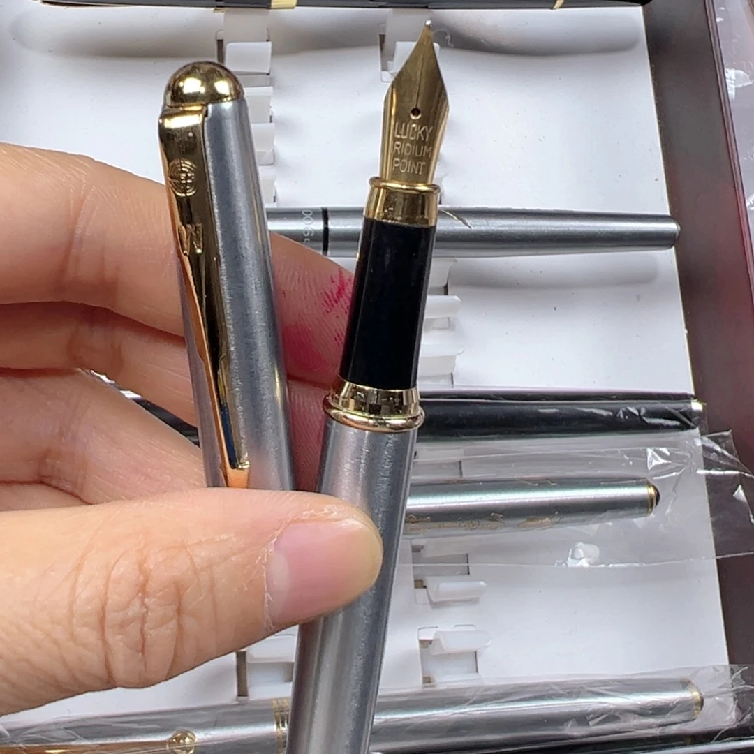 便携式永生1020全钢大明尖可用墨囊