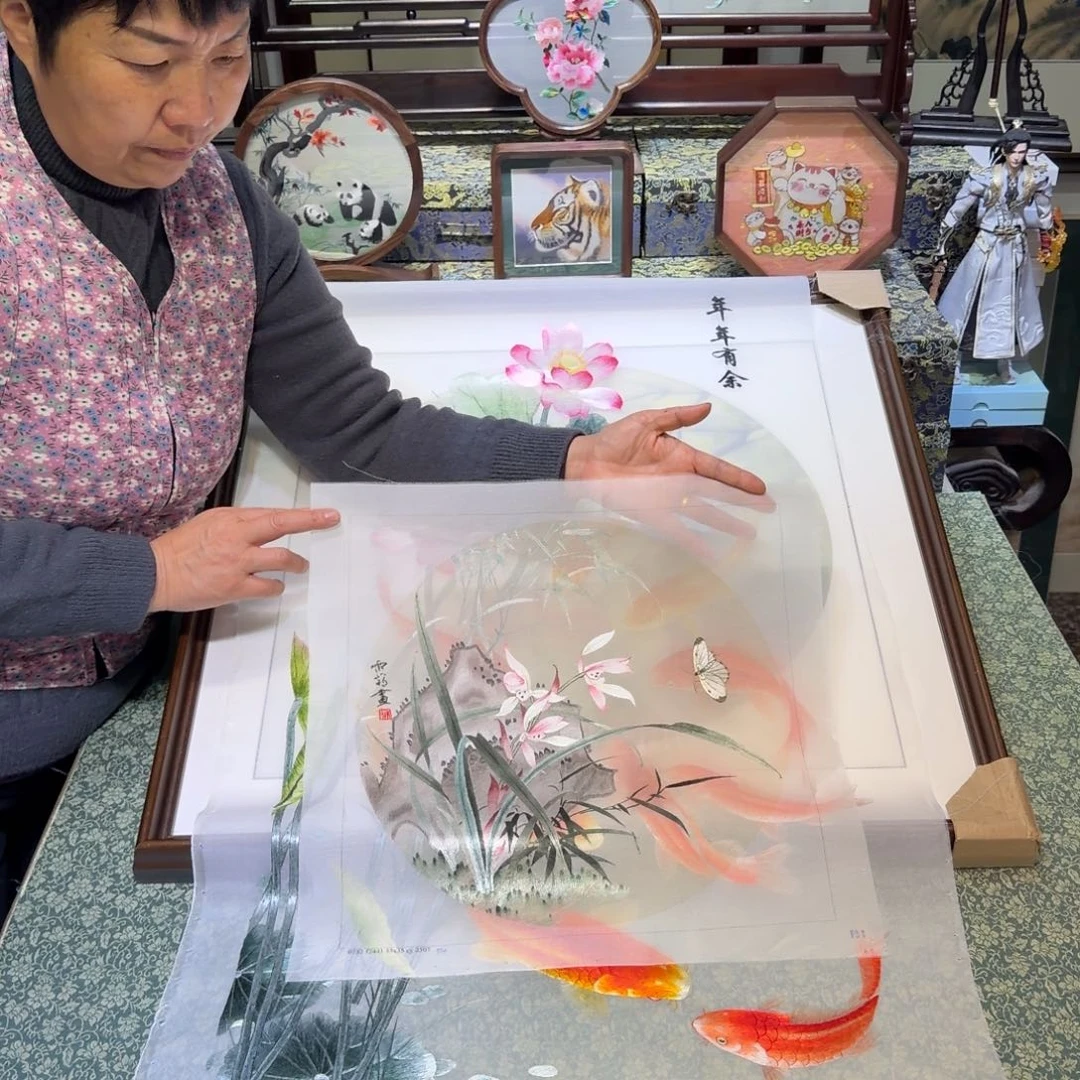 刺绣手工苏绣工艺