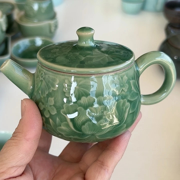 小米茶器龙泉青瓷