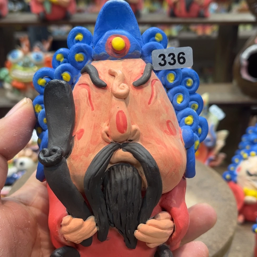 陶瓷纯手工抽象陶瓷摆件336