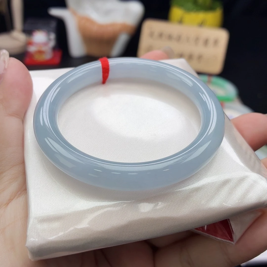 未镶嵌手镯翡翠11号蓝紫