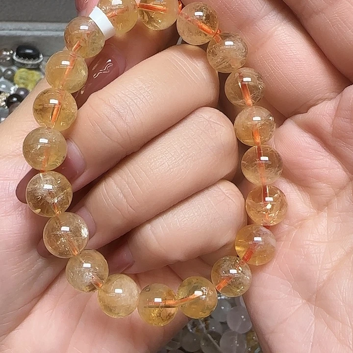 水晶未镶嵌手串天然
