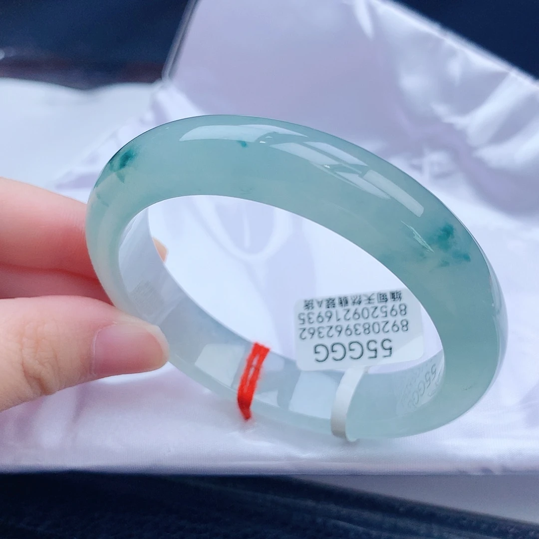 翡翠未镶嵌手镯缅甸天然翡翠a货手镯