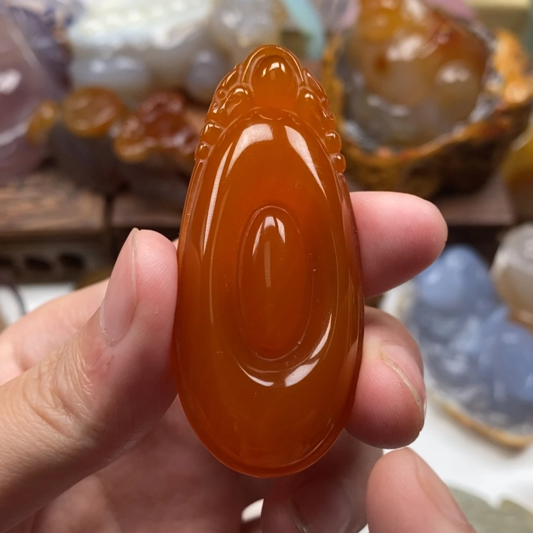 玛瑙/玉髓未镶嵌颈饰