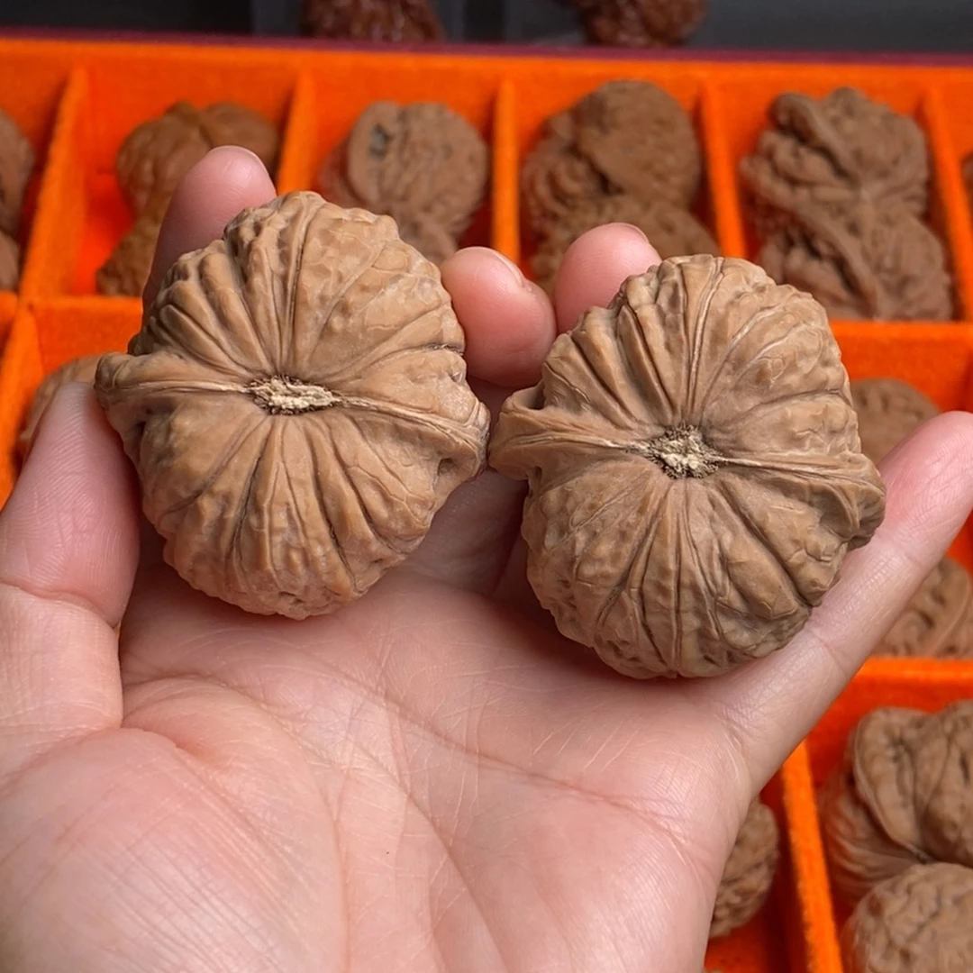 把件文玩核桃45南瓜墩