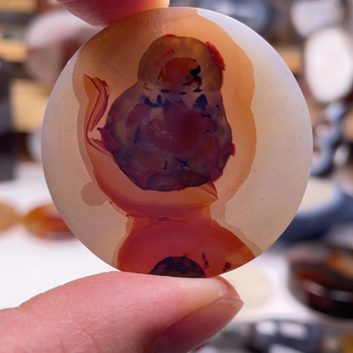 玛瑙/玉髓未镶嵌吊坠(不含链)