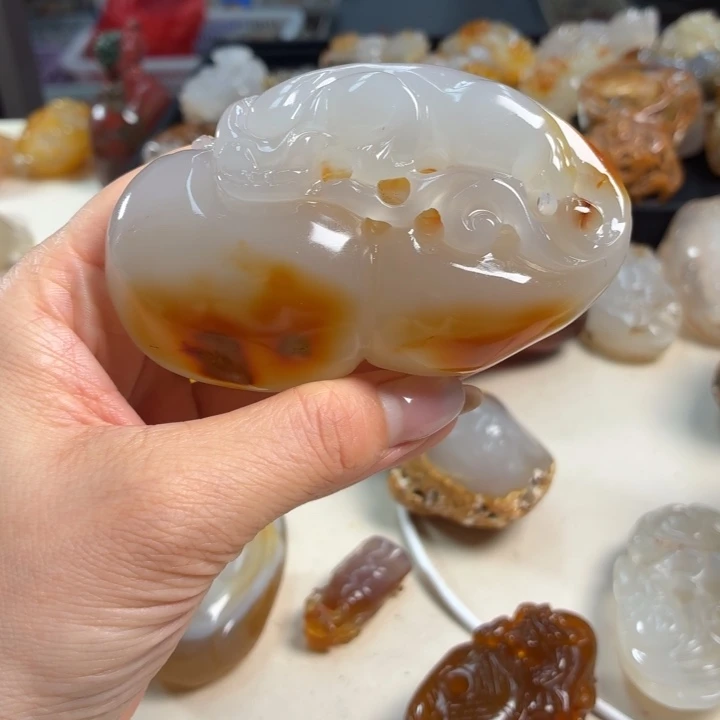 未镶嵌吊坠(不含链)玛瑙/玉髓