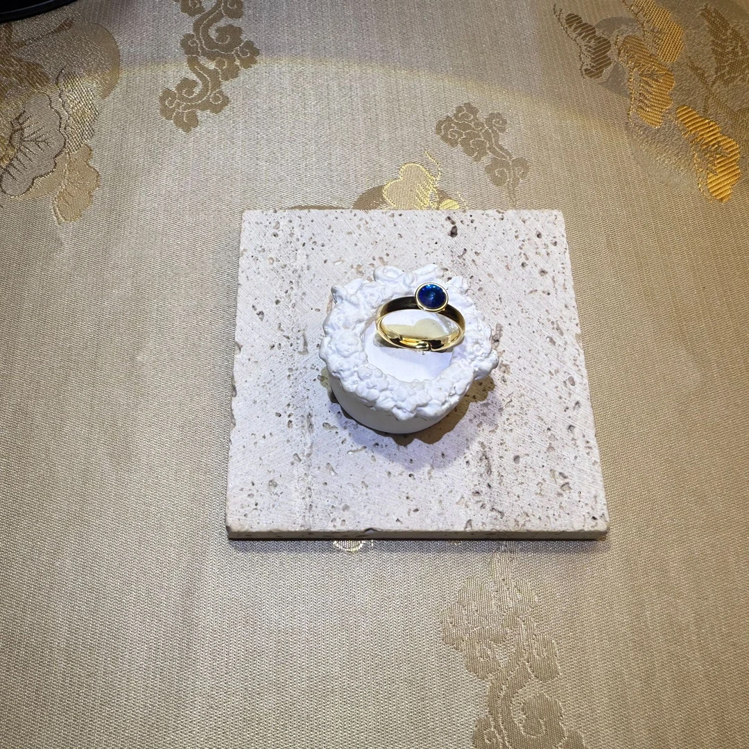 蓝戒指女款高货——————