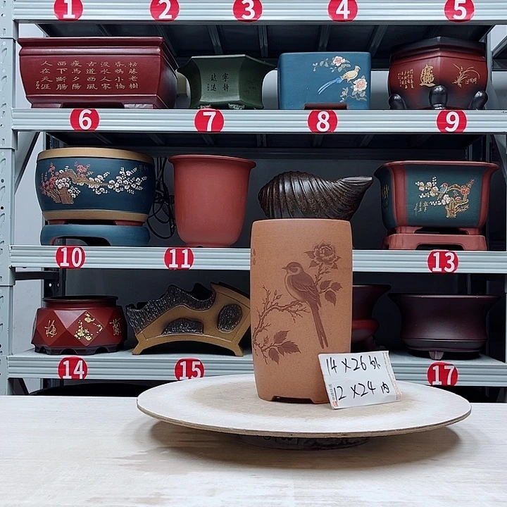 花盆紫砂紫砂花盆