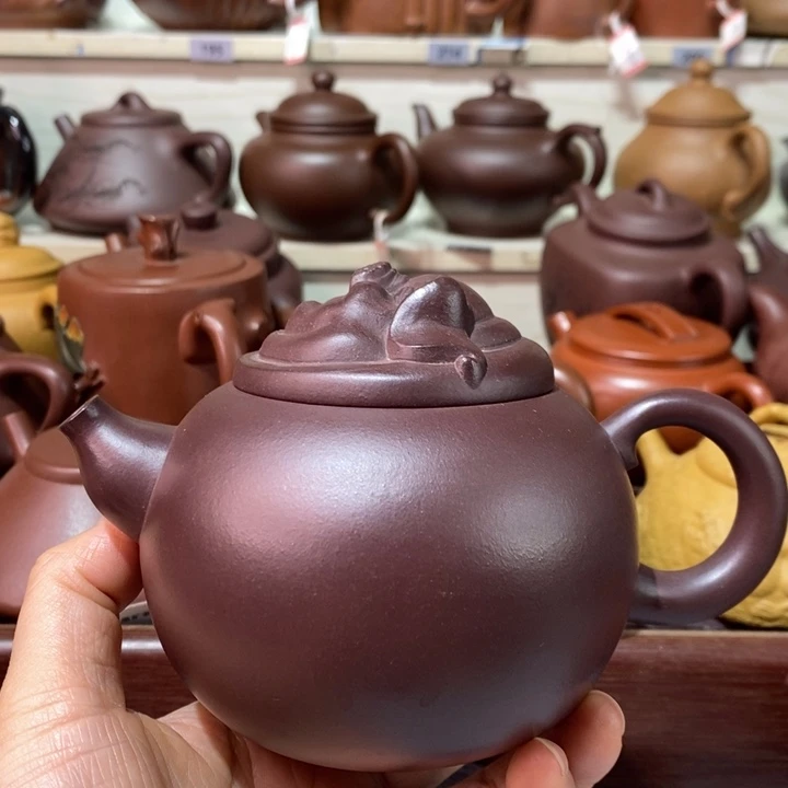 茶壶紫砂微瑕处理一把