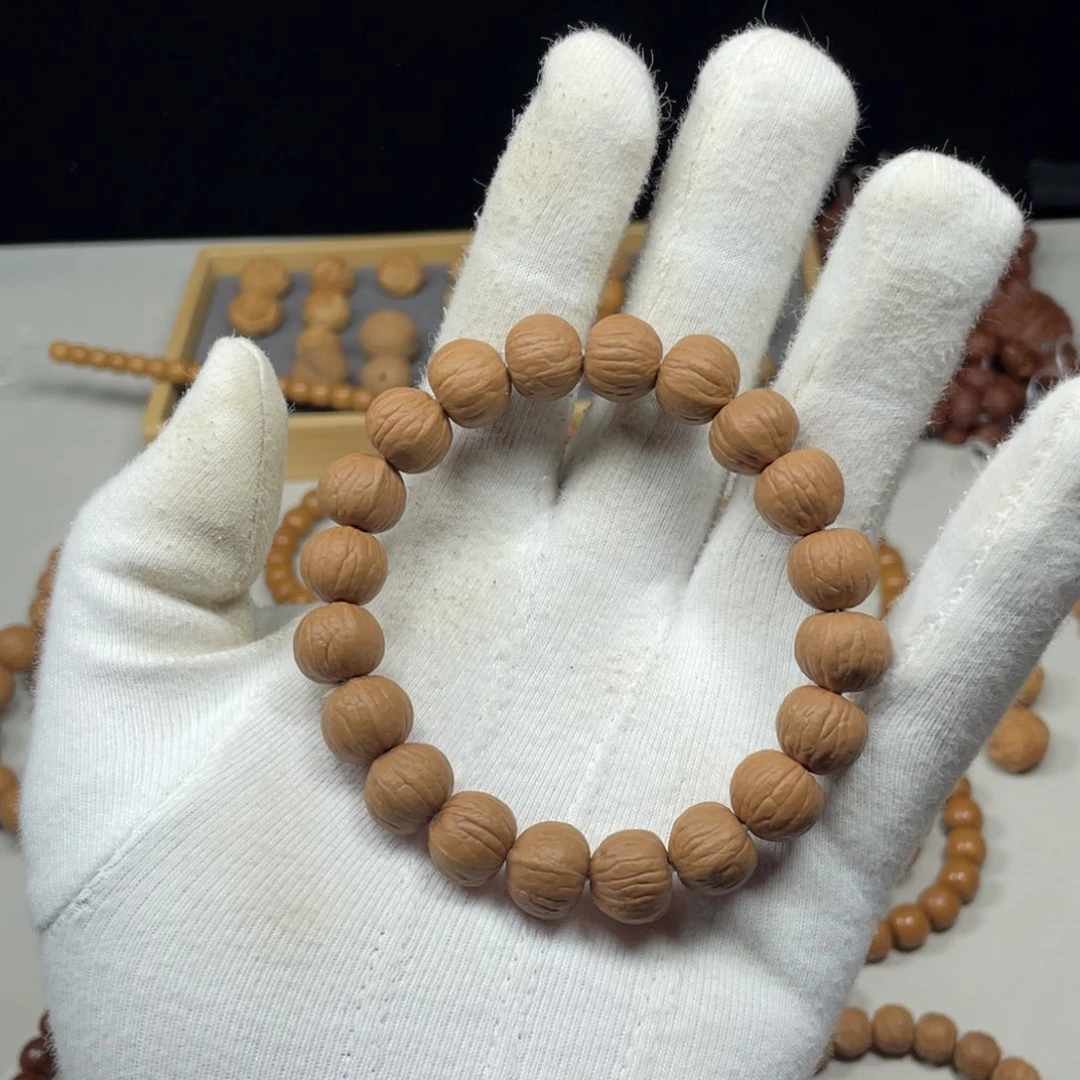 猴头核桃吊坠原生态小尺寸南瓜手串