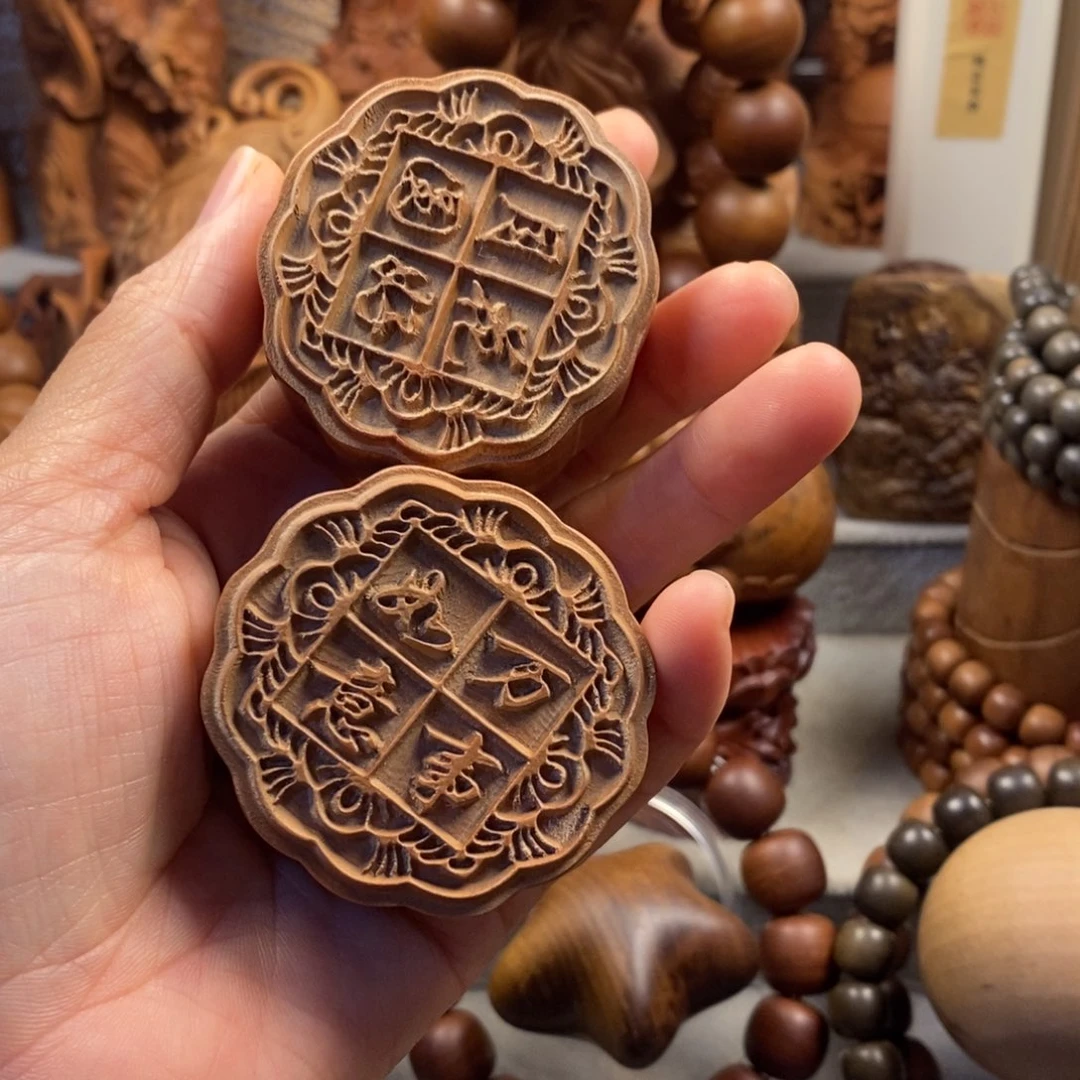 檀香木手串/手链老山檀奶香味一对