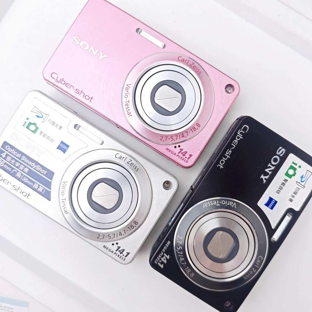 95新 Sony/索尼 w350热门 1410万像素4倍变焦 冷暖色调 ccd相机