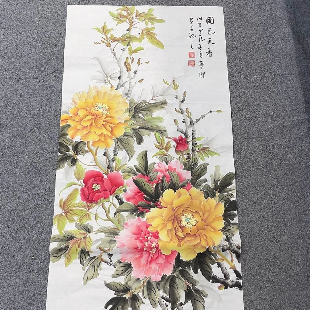 国画纯手绘作品欣赏