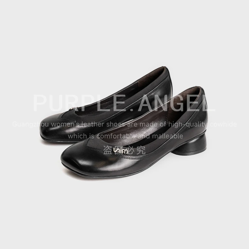 ChicPa联名轻奢高定3CM/法式气质百搭时尚单鞋29012