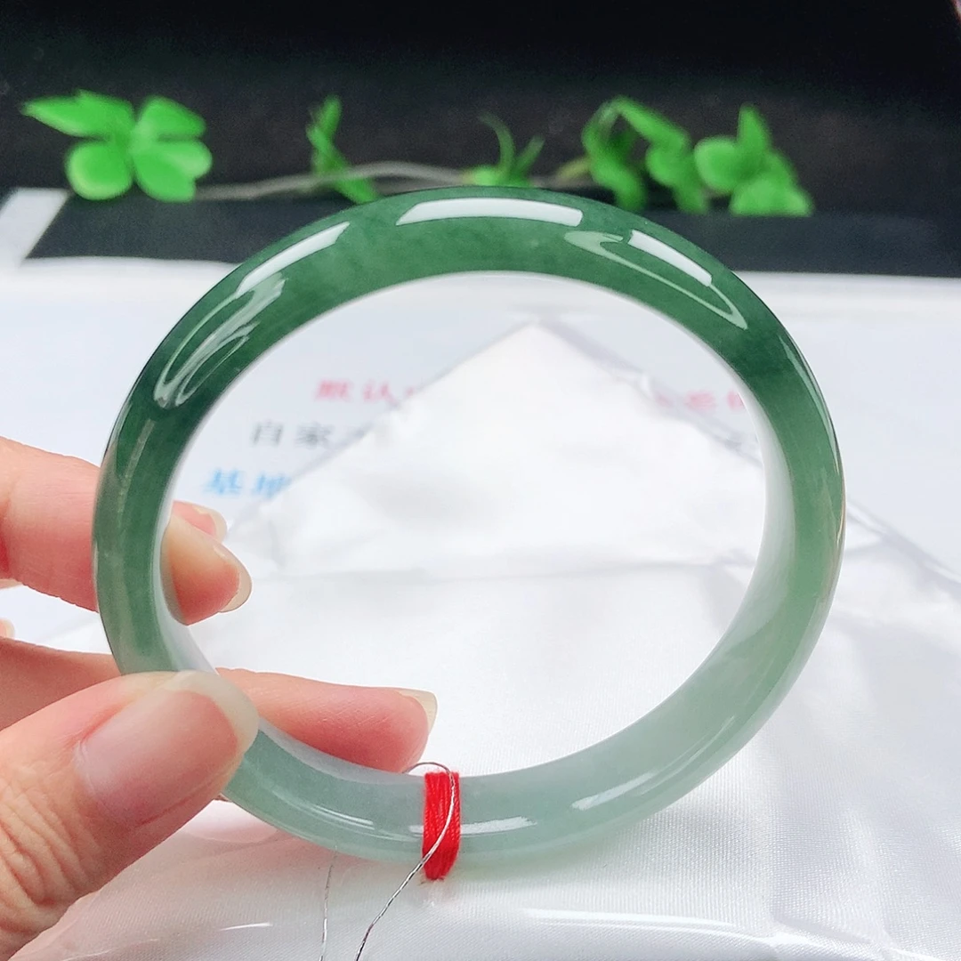 未镶嵌手镯翡翠62圈