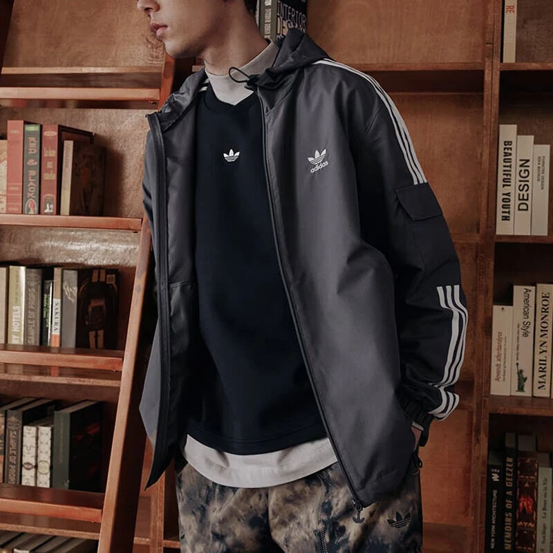 adidas/三叶草经典运动男女夹克外套 KB1942KB1944KB1945KB1946