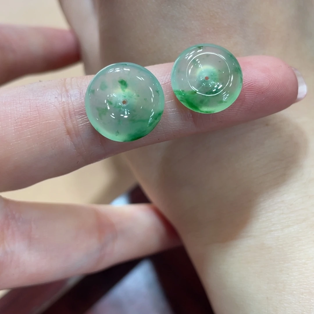 未镶嵌定制翡翠扣子