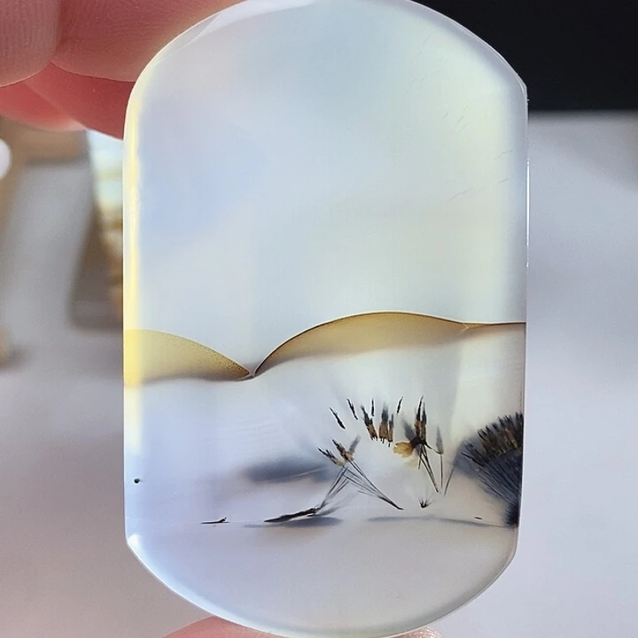 一***诺玛瑙/玉髓未镶嵌珠宝奇石