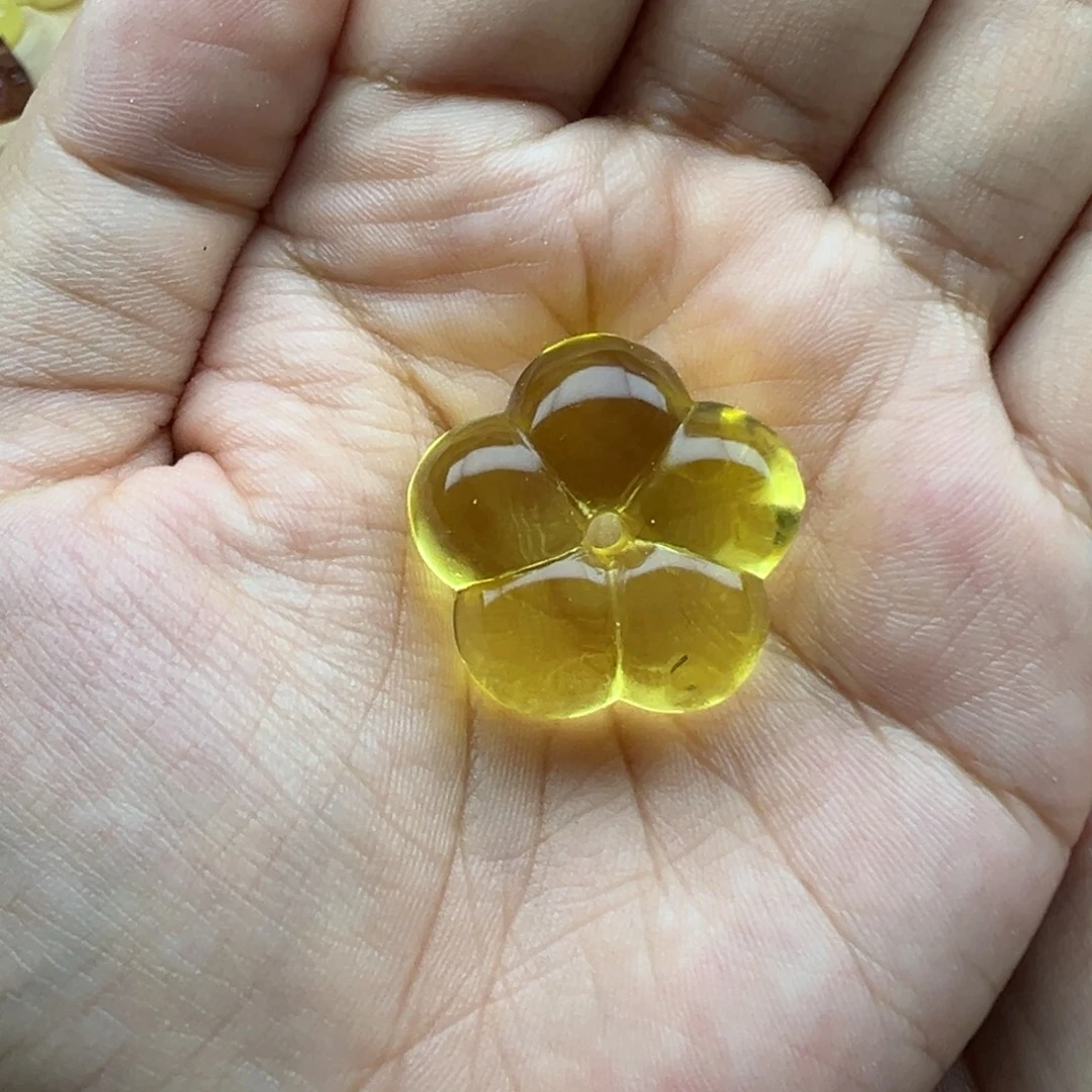 琥珀未镶嵌珠宝奇石有钱花