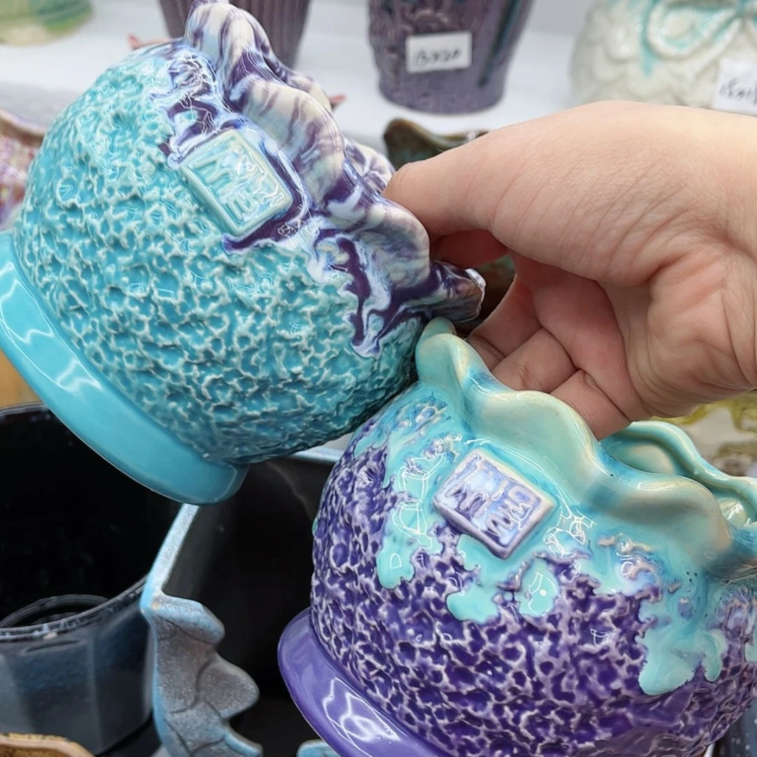 【闪购商品】陶瓷多肉绿植陶瓷花盆