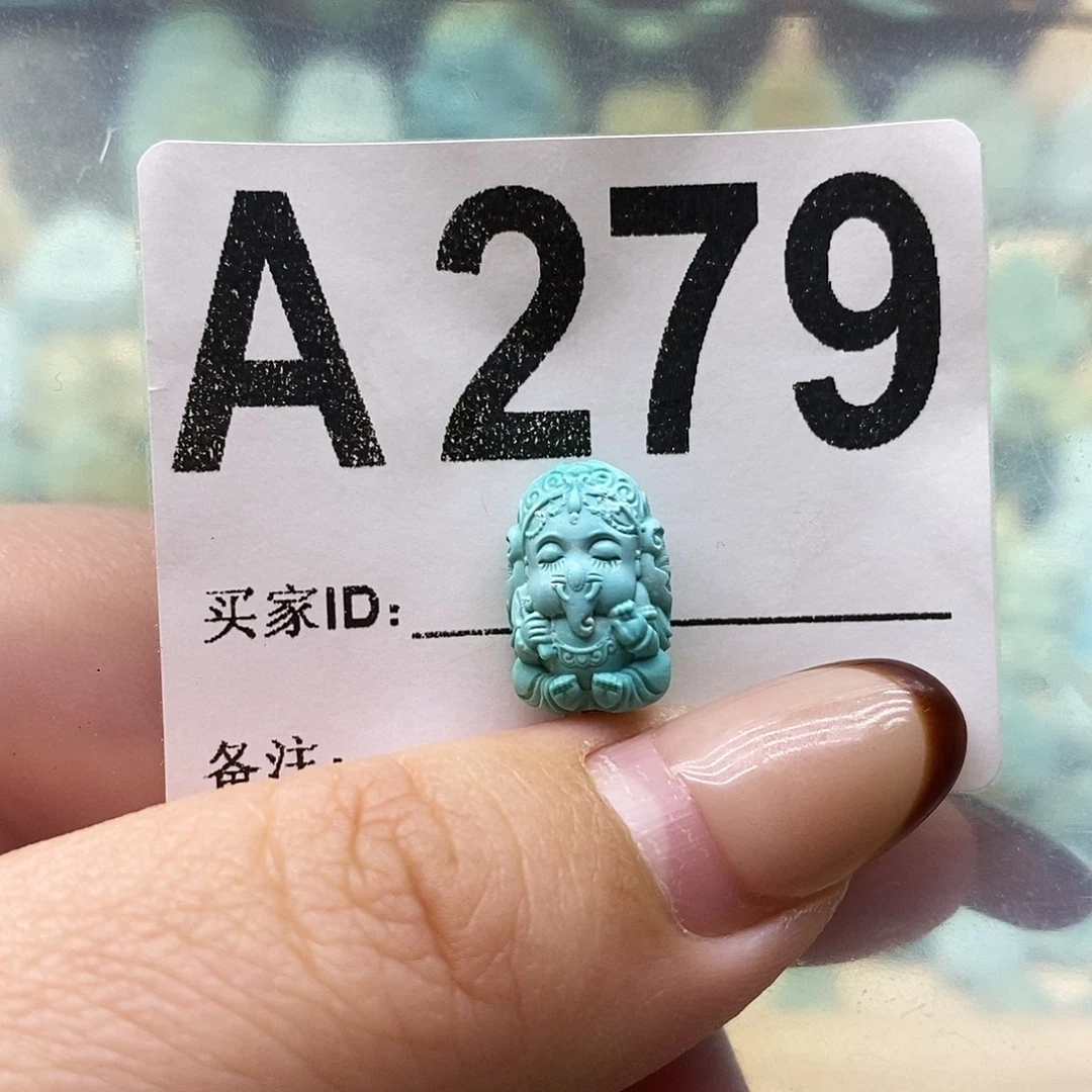 绿松石未镶嵌绿松石配饰定制