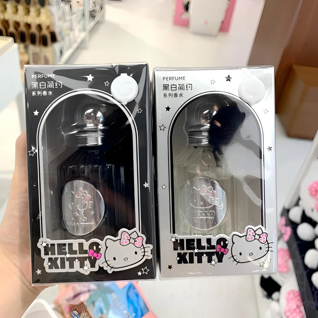 MINISO/名创优品凯蒂猫黑白简约系列香水Hello kitty女士香水