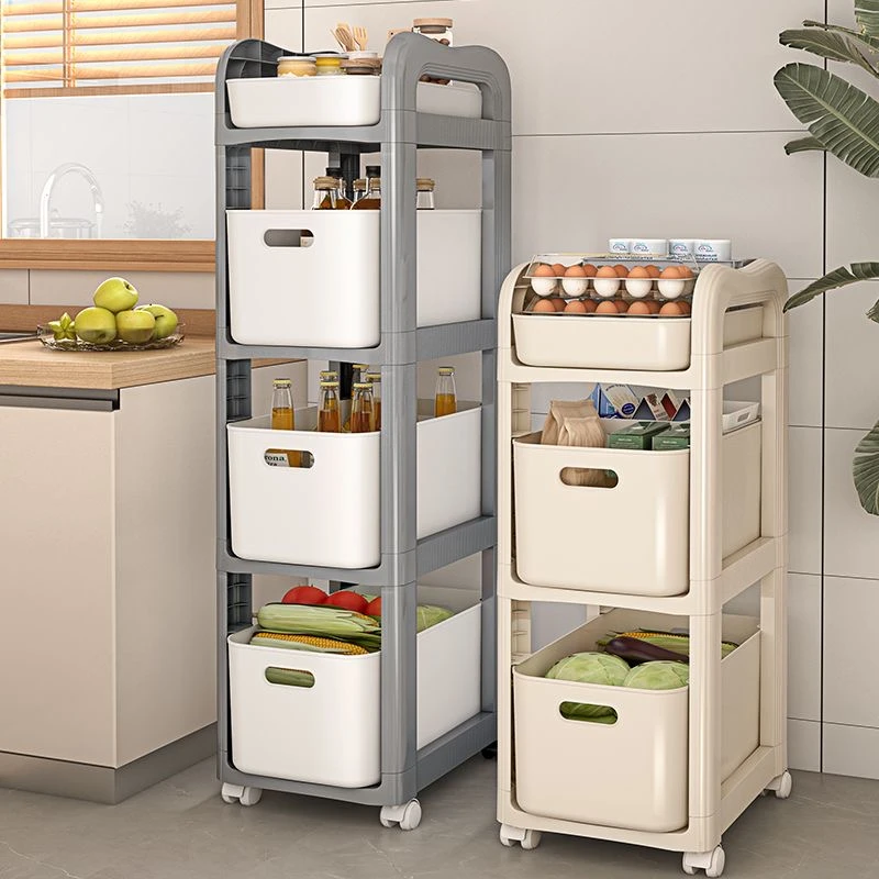 书包置物架可移动小推车书本收纳架神器家用多层放书包桌下收纳柜