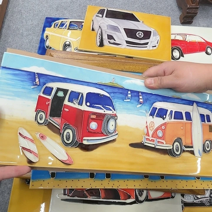 双***E陶瓷板画15/40单瓷片