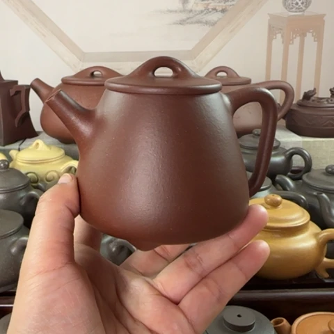 紫砂茶壶底槽清料240cc