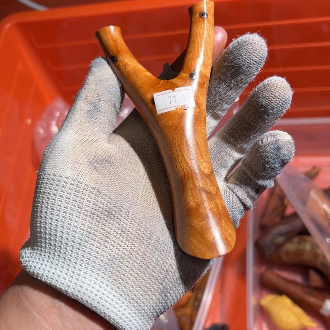 世***花火琉璃树杈木弓手工制作