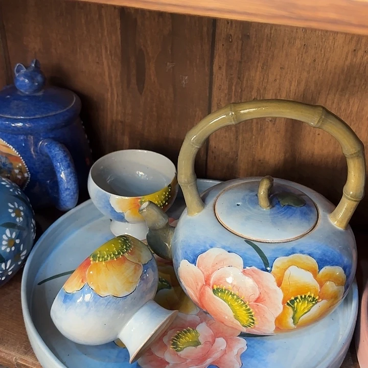 杯景德镇釉下五彩手绘陶瓷