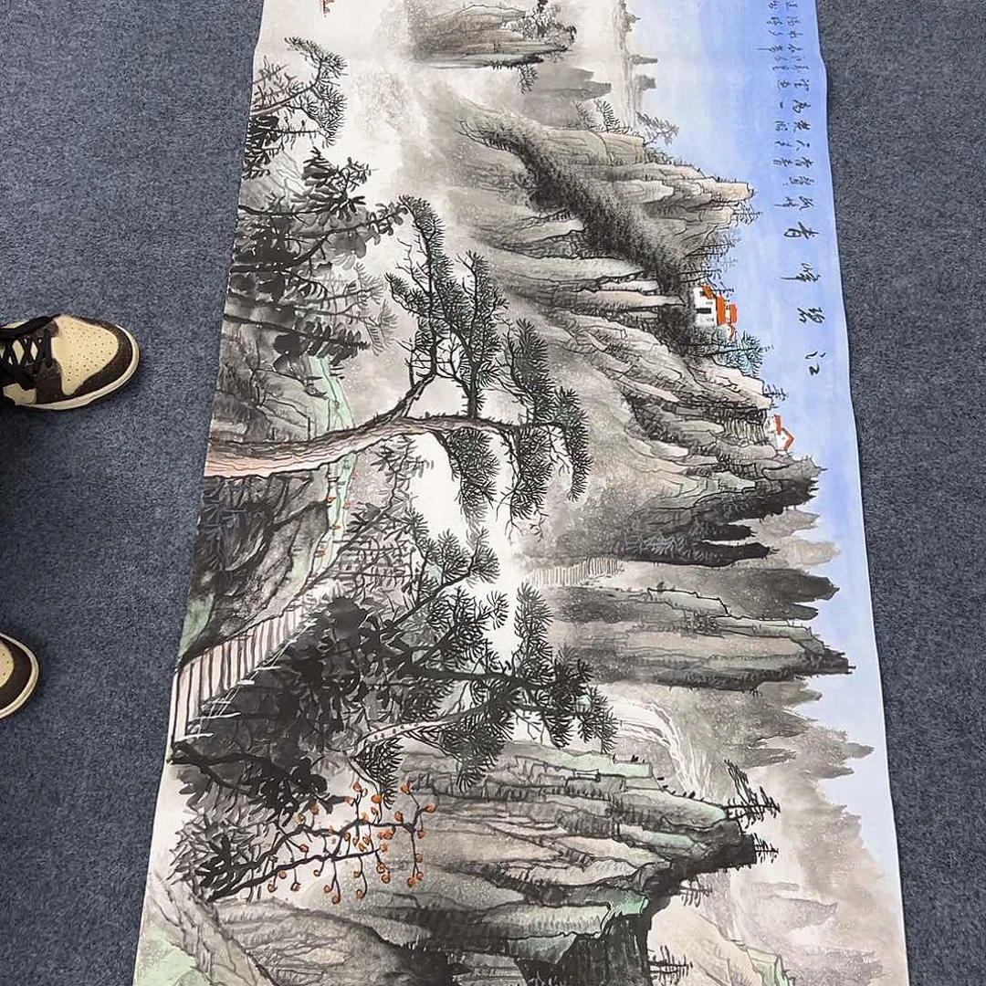 国画国画作品纯手绘作品