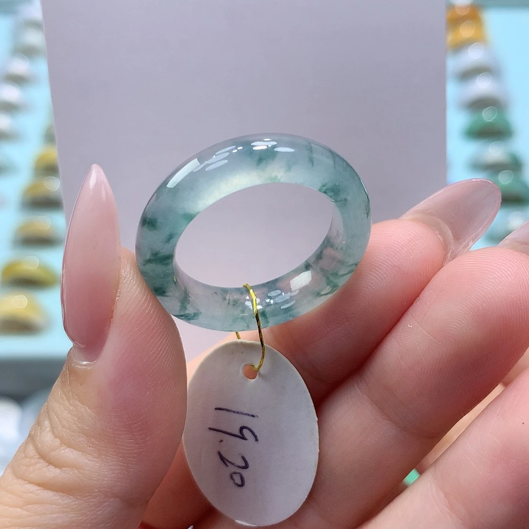 未镶嵌戒指翡翠1920圈