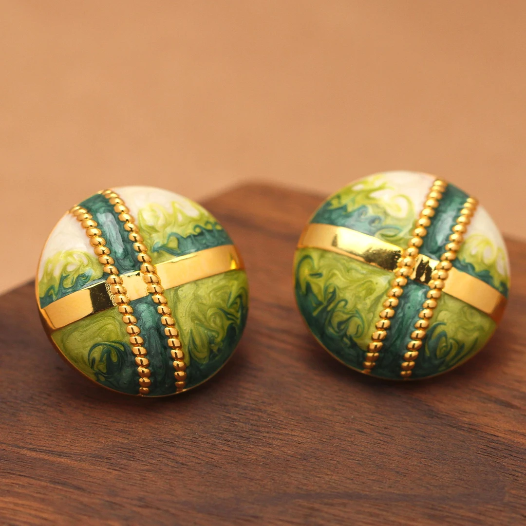 法式气质轻奢小清新优雅耳环QQ